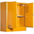 Toxic Storage Cabinet 160L 2 Door, 2 Shelf