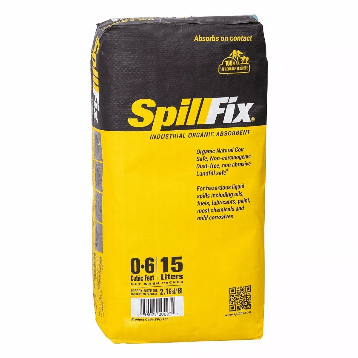 SpillFix Premium Absorbent - Multiple Sizes 24.5 kg size 50L DC1171